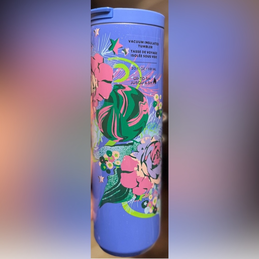 Starbucks 2023 Lavender 16 oz Stainless Steel Vacuum Insulated Tumbler NEW
